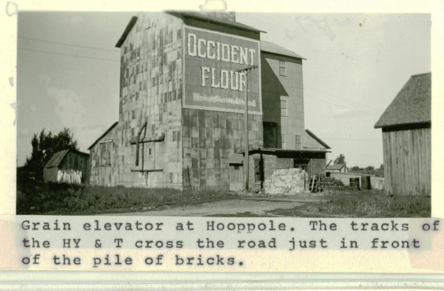 Grain Elevator at Hooppole.